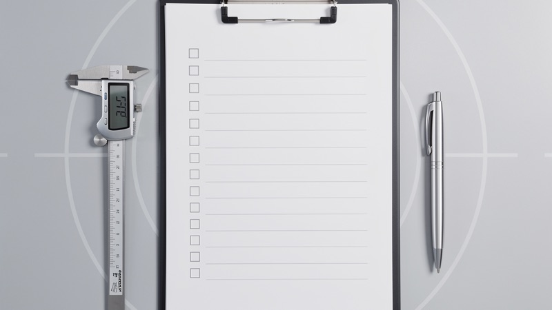 Internal audit checklist